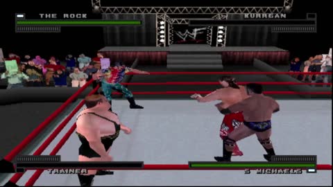 WWF Attitude PS1: Gauntlet match #5