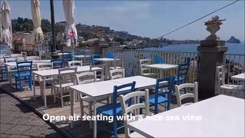 Riding a Tour Bus up the Cyclops Riviera Coast, Catania, Sicily