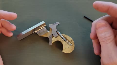 DIY Sheetmetal Derringers 22lr Homemade Guns v3