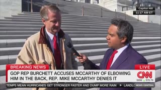 Tim Burchett accuses Kevin McCarthy of shoving him and hitting him