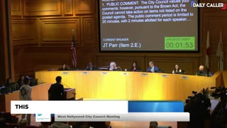 TheDC Shorts - HILARIOUS: Man Trolls West Hollywood City Council