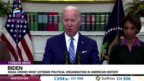 Biden: MAGA Crowd Most Extreme Political Organization In American | FOREIGN