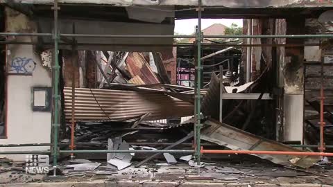 Melbourne store fire treated as suspicious, police say