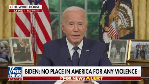 President Biden_ There’s no place in America for any violence
