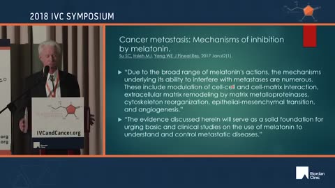 High Dose Melatonin Therapy: An Ideal Adjuvant Anti-Cancer Therapy - Dr. Frank Shallenberger