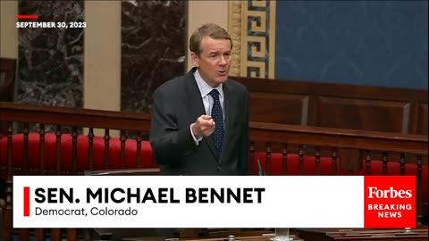Michael Bennet Slams Lack Of Ukraine Aid In 45-Day Continuing Resolution To Fund Government