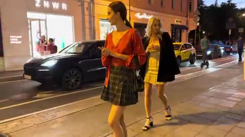 night in russia/ cars, women.