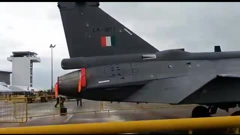 IAF's LCA TEJAS competing the world in Singapore Airshow 2022