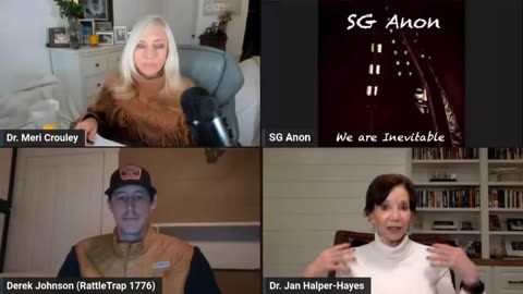 Derek Johnson HUGE Intel Explosive Interview w 3 Powerhouses (Dr.Meri Crouley, Dr.Jan SG Anon)