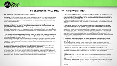 56 Elements Melt With Fervent Heat