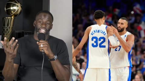 Draymond Green ROASTS Rudy Gobert for getting benched by France at Olympics