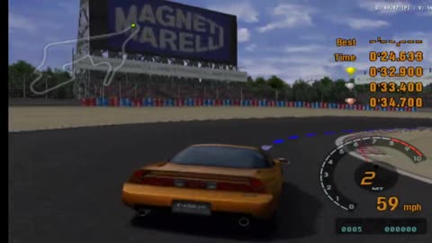 Gran Turismo 3 - License Test A-1 Gameplay(AetherSX2 HD)