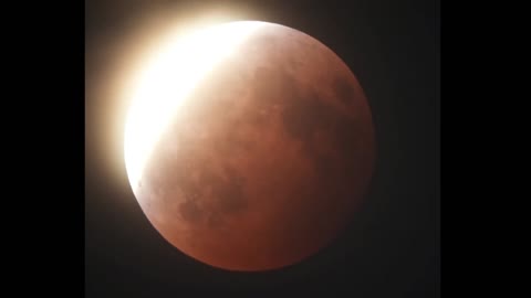Blood Moon Lunar Eclipse⏱⏳ Lapse Footage