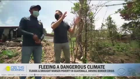 CBS Blames Climate Change For Biden's Border Crisis