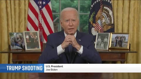 'Politics should never be a killing field'- Biden addresses the nation after Trump attack Sky News