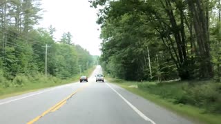 Cop passes truck