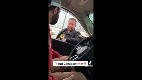 🇨🇦CANADIAN POLICE OFFICER🇨🇦 OPENLY SUPPORTS US (WE ARE WINNING)