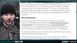 Cenk Uygur REJECTED From Presidential Primary, SUES To OVERTURN Birth Requirement For Presidency