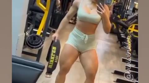 Girl Gym video #viral #workout #gymlovers #fitness #health