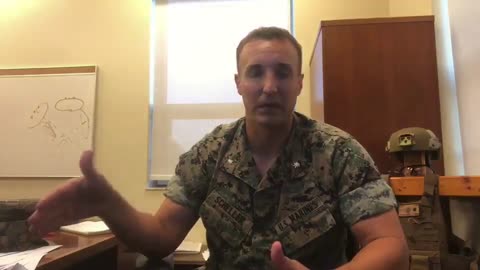 Marine officer, Lt. Col Stuart Scheller, USMC has been relieved from duty for this video