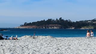 Sunny Carmel Beach