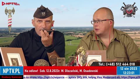 Rodacy Kamraci. 2023.08.12. Na odlew! Wojciech Olszański, Marcin Osadowski. NPTV.