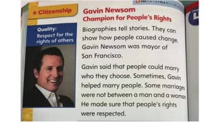 Gavin Newsom Promoted in Calif. First-Grade Textbooks