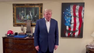 An important message from your favorite President, President Trump