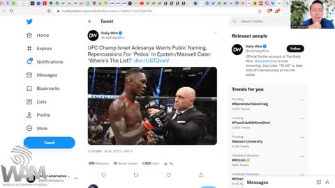 UFC FIGHTER EXPOSES HOLLYWOOD PEDOS! - CALLS OUT JIMMY KIMMEL!