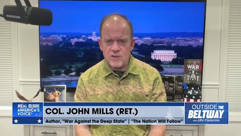 Col. John Mills: Kamala Harris Accomplished Nothing As "Border Czar"