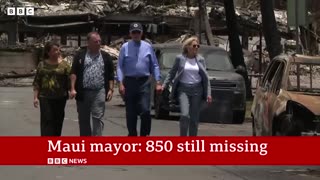 US president joe biden visit Maui after wildfires