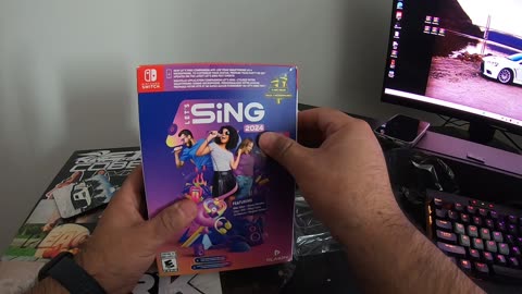 Unboxing Physical Copy Of Let's Sing 2024 | Nintendo Switch |