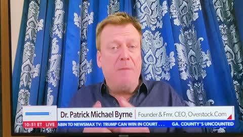 Overstock Founder & Fmr CEO D. Patrick Micheal Bryne On 2020 Election