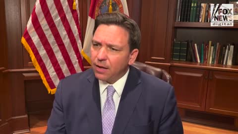 "They're Just Making It Up" - Gov. DeSantis Fires Back at Media Rumors He's Feuding With Trump