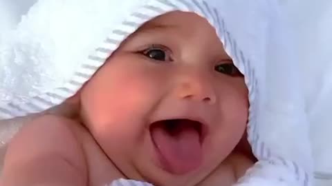 Cute , funny , pretty baby