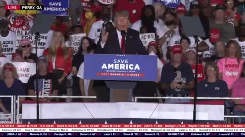 Perry Georgia 9/25 Speech- Powerful Closing