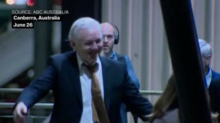 🦅 Julian Assange is OUT and back in Australia as a Free Man