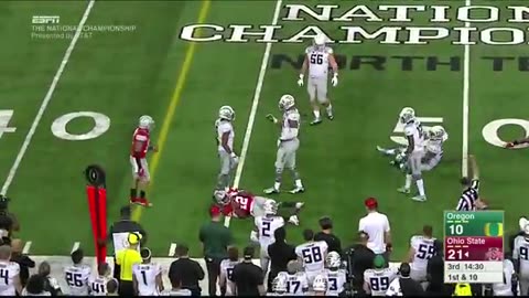 Le Championnat national du Football de la NCAA 2015 Oregon VS Ohio State