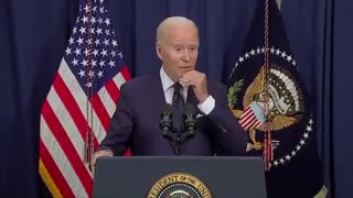 Biden: "I don't know why you all are so surprised the way I react. No one is ever wondered that I mean what I say, the question is I sometimes say all that I mean."