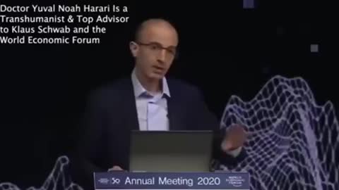 Dr Yuval Noah Harari ~ World Economic Forum