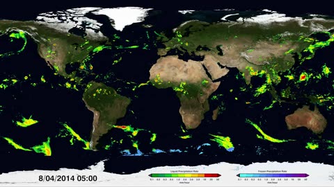 NASA’s Global Tour of Precipitation.