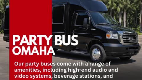 Experience Unmatched Party Bus Rentals Omaha with Nationwide Chauffeured Services