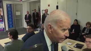 Biden announces he started to wave a wand to cure cancer and it's not a joke