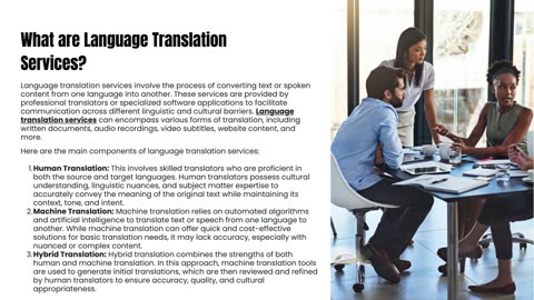 Language Translation Services: Breaking Barriers, Bridging Cultures