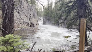 Beautiful Benham Falls – National Wild & Scenic Deschutes River – Central Oregon – 4K