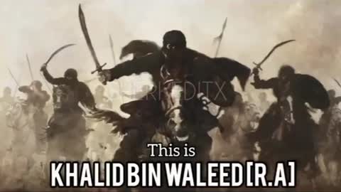 Undefeated Commander and ruler.This is Khalid-bin-Waleed.