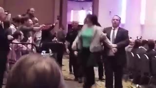 Rashida Tlaib dragged from Trump rally