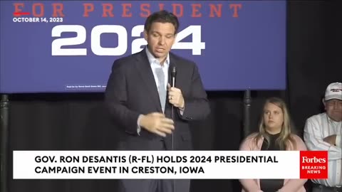 BREAKING NEWS- DeSantis Says 'We Cannot Accept' Gaza Refugees- 'They Are All Anti-Semitic'