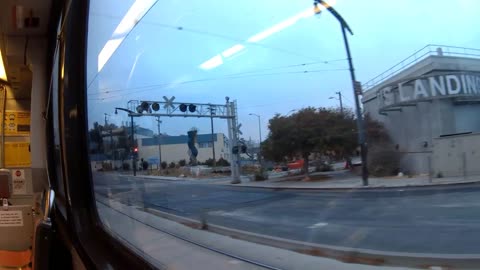 Short train Ride near downtown in San Fran!