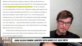 240126 Judge Cannon Unloads On Jack Smith - Exposes More FBI Spying Trump.mp4